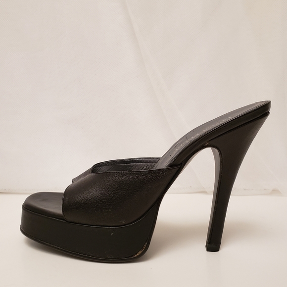 ๐ฅ2 Pair!๐ฅ Linea Pelle Stilletto Mules Size 35 & 36 - Picture 7 of 16